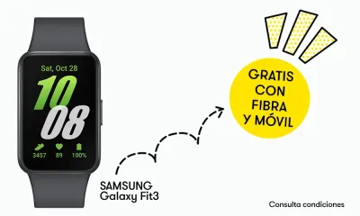 Contrata Fibra + Móvil y llevate un Reloj gratis!